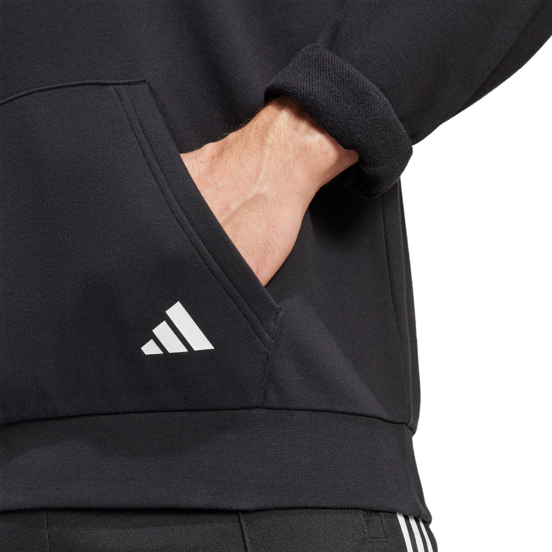 Sweat à capuche avec logo All Blacks noir pour homme