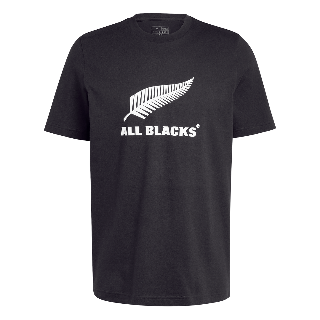 Maglietta adidas All Blacks Logo Uomo Nera