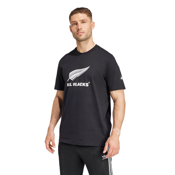 Maglietta adidas All Blacks Logo Uomo Nera