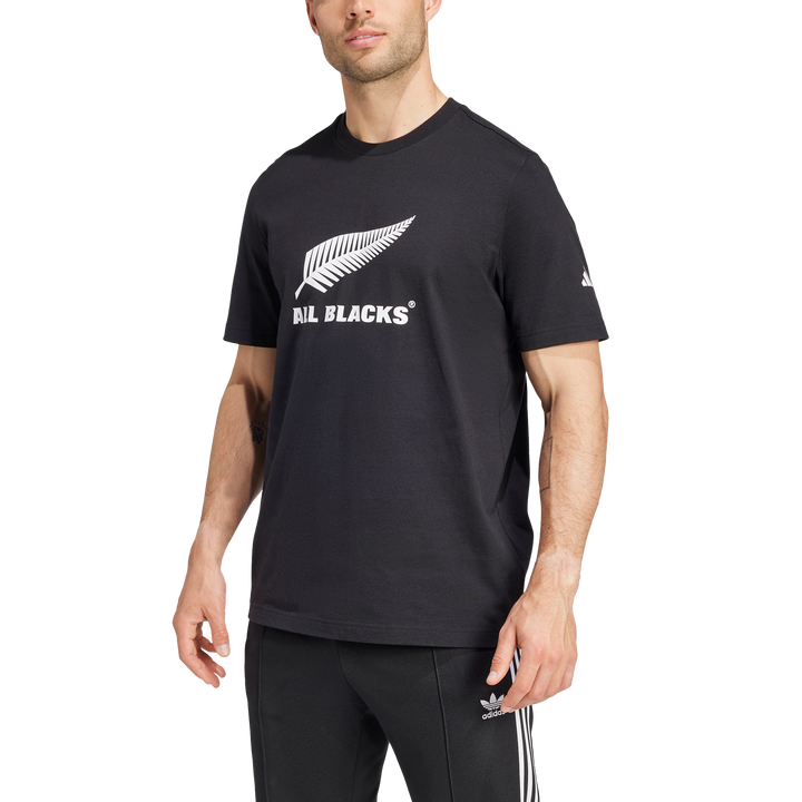 Maglietta adidas All Blacks Logo Uomo Nera