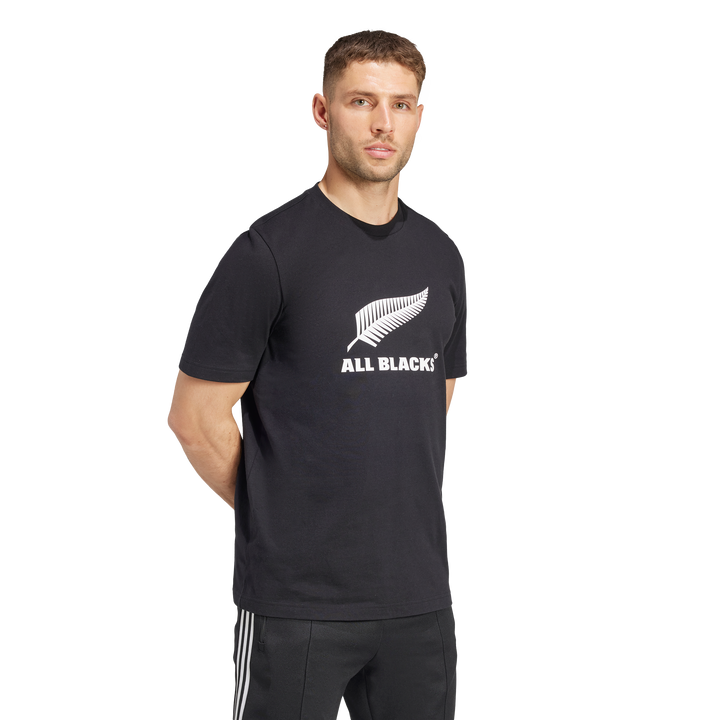Maglietta adidas All Blacks Logo Uomo Nera