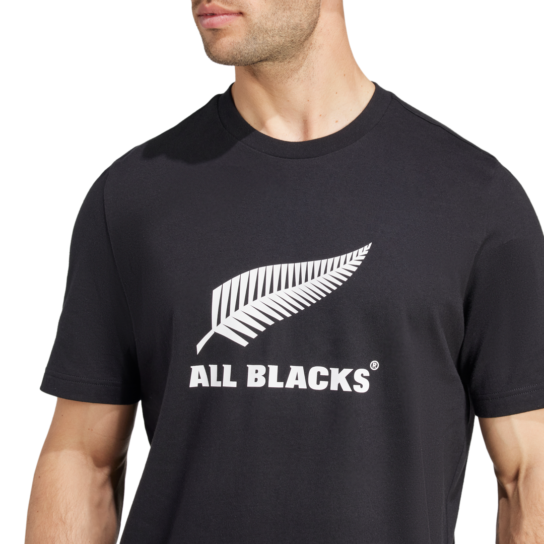Maglietta adidas All Blacks Logo Uomo Nera