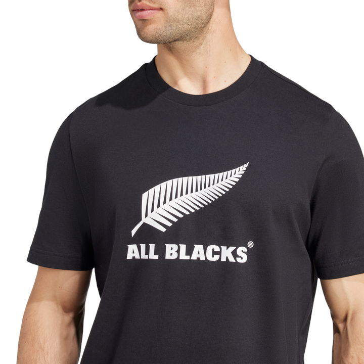 Maglietta adidas All Blacks Logo Uomo Nera