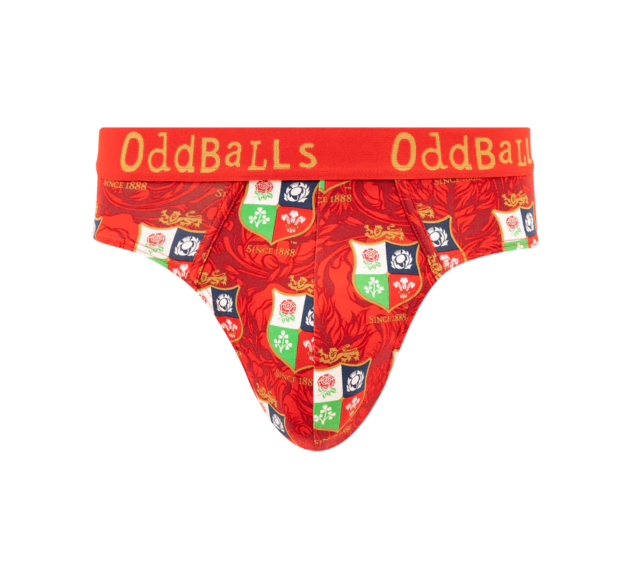 OddBalls Official British & Irish Lions Australia Brief Men
