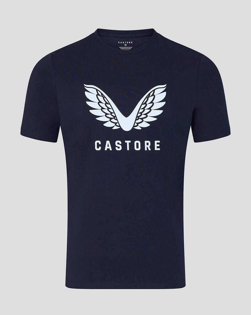 Castore Adapt Short Sleeve Graphic T-Shirt Men Navy