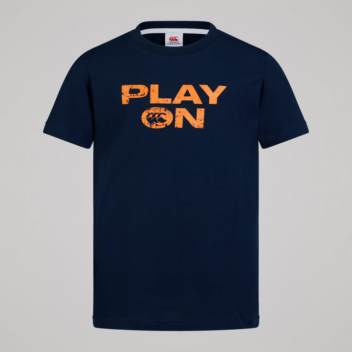 Canterbury Junior Unisex No Drop Kicks T-Shirt Navy