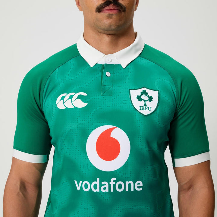 Canterbury Ireland IRFU Rugby Home Pro Shirt 2025/26 Men