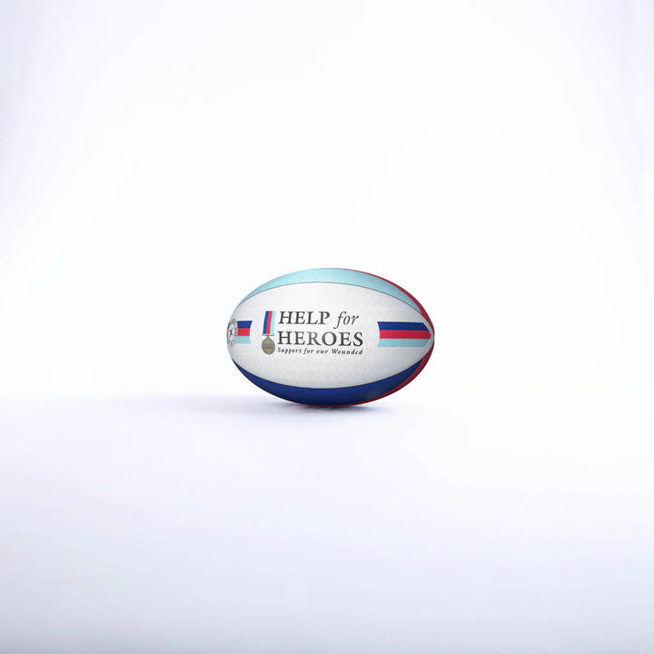 Ballon de rugby Gilbert Help for Heroes Supporter Taille 5