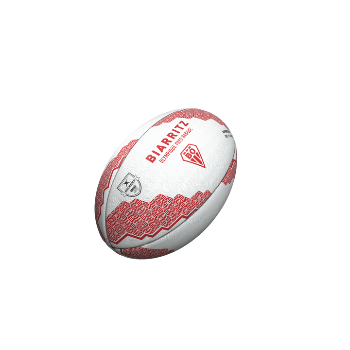 Gilbert Biarritz Supporter Rugby Ball Size 5