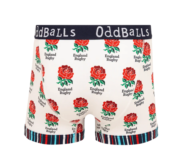 OddBalls England Rugby Union Boxer Shorts Men