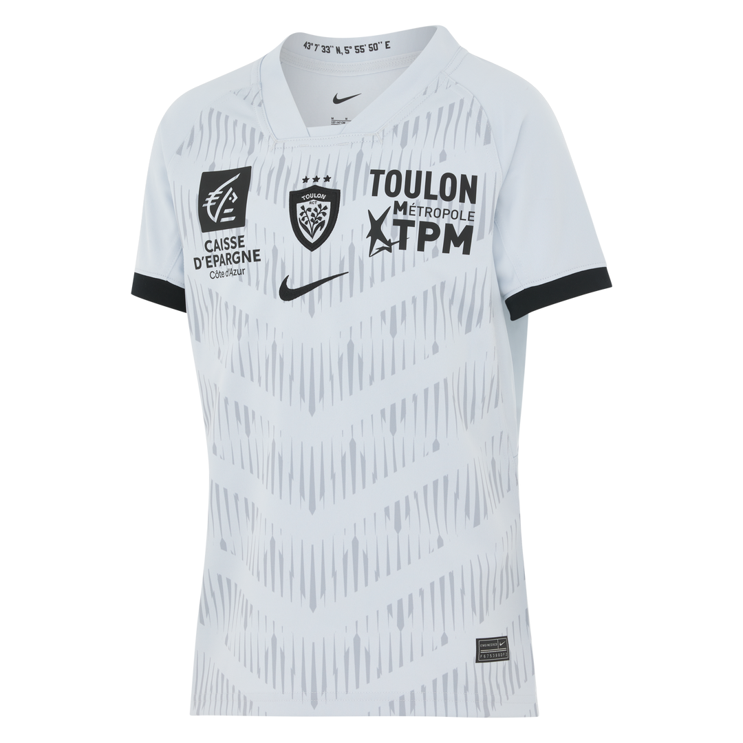 Maglia da rugby Nike RC Toulon Stadium per bambini da trasferta