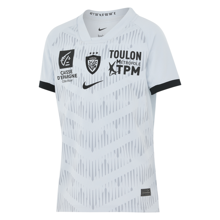 Maglia da rugby Nike RC Toulon Stadium per bambini da trasferta