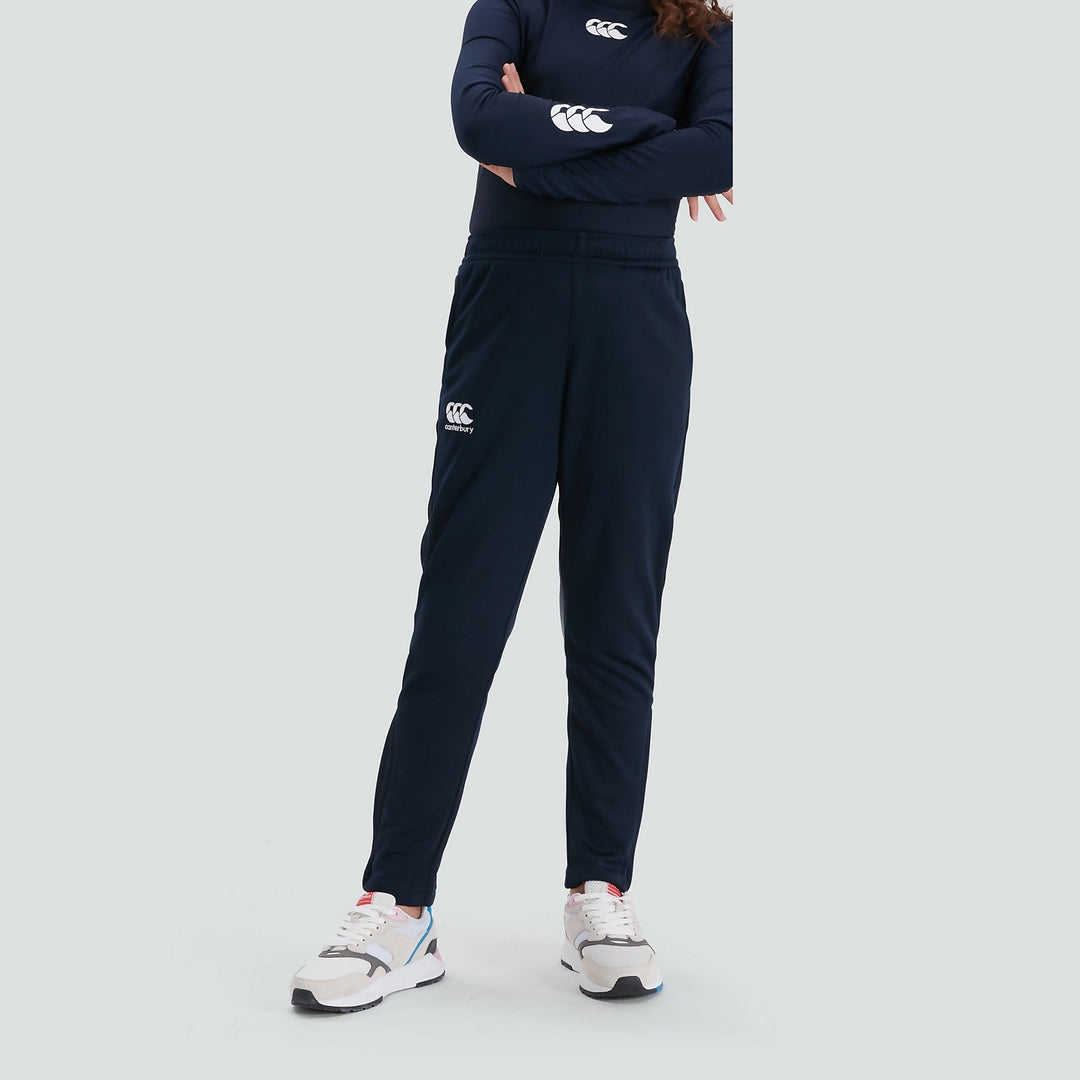 Pantaloni affusolati elasticizzati Canterbury Junior Blu Navy