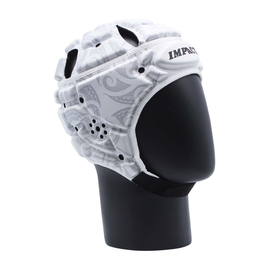 Caschetto Impact Rugby bianco/grigio