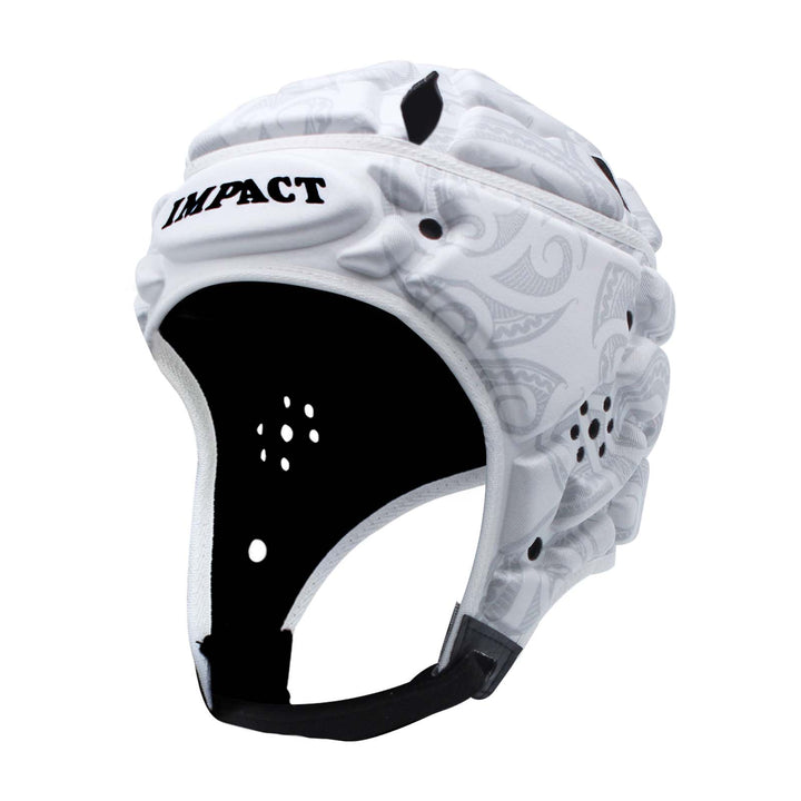 Caschetto Impact Rugby bianco/grigio