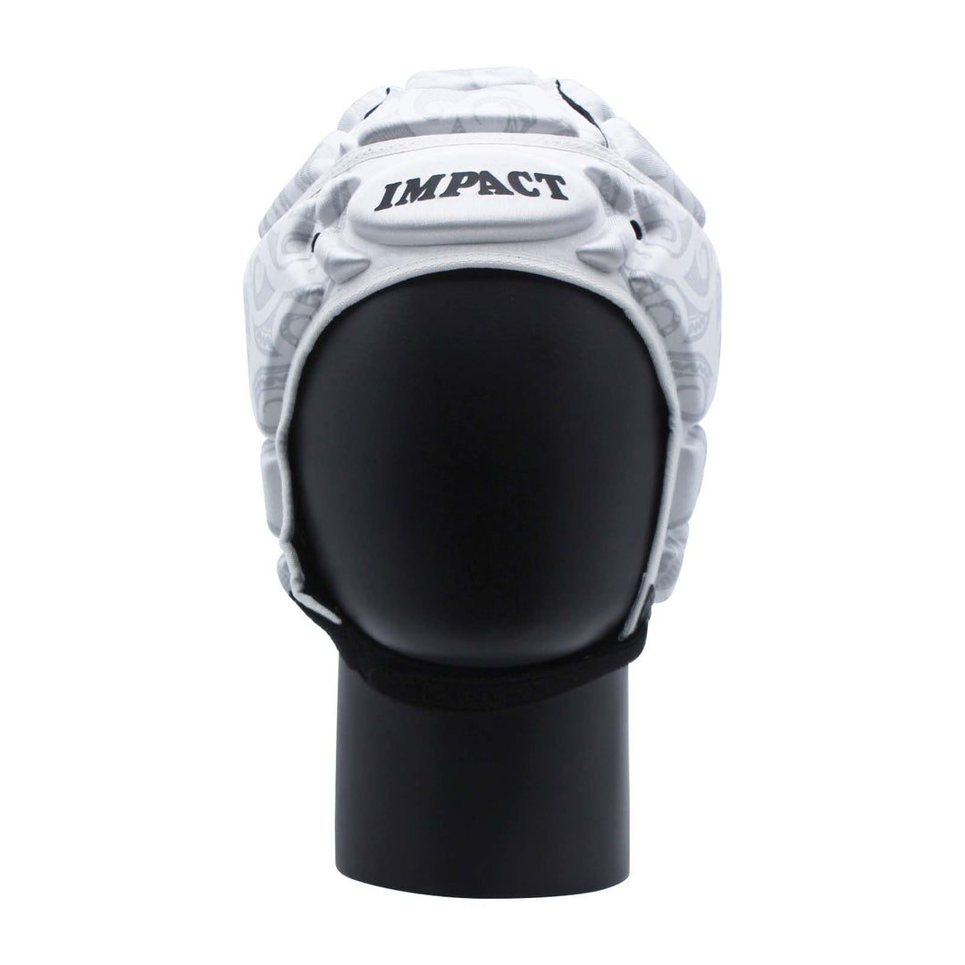 Caschetto Impact Rugby bianco/grigio