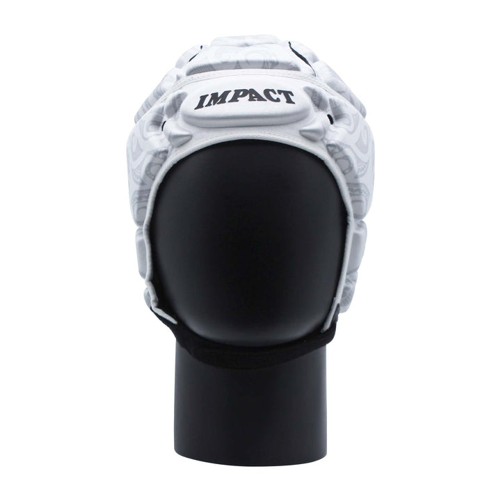Caschetto Impact Rugby bianco/grigio