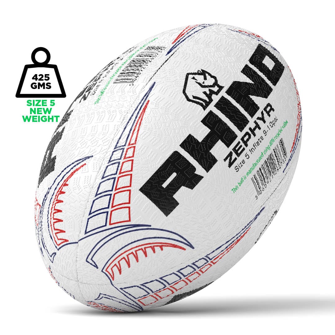 Zephyr Recycled Rugby Balls Size 5