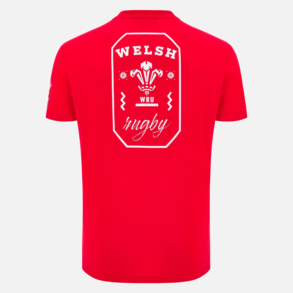 Macron Rugby Wales 2025/26 Fan T-Shirt Men