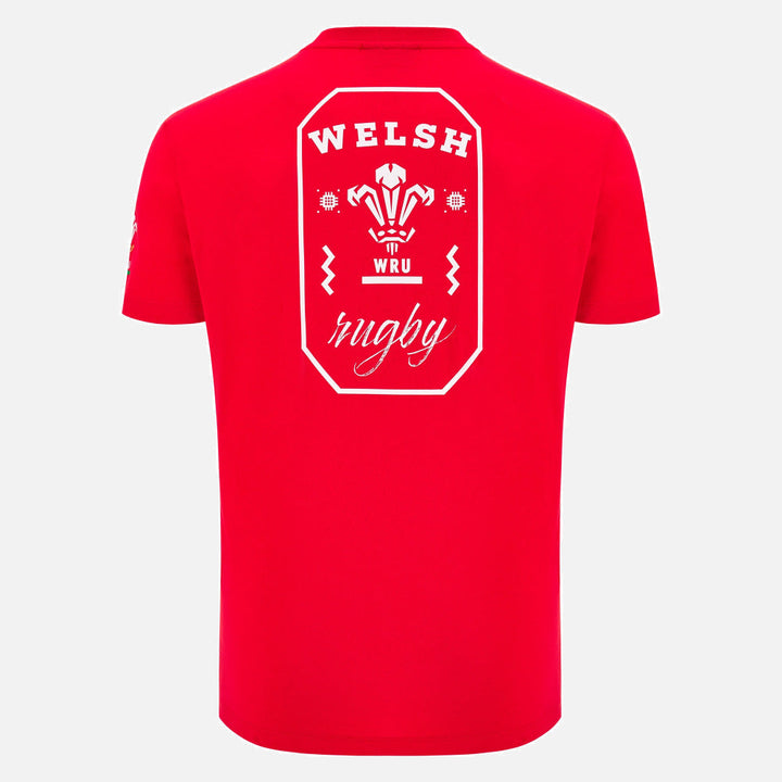 Macron Rugby Wales 2025/26 Fan T-Shirt Men