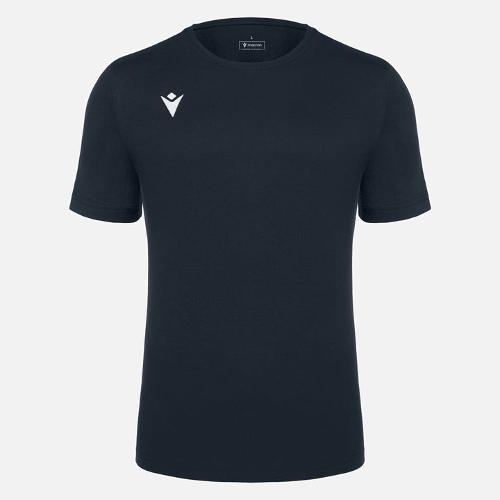 Macron Boost Hero Cotton T-Shirt Senior Navy