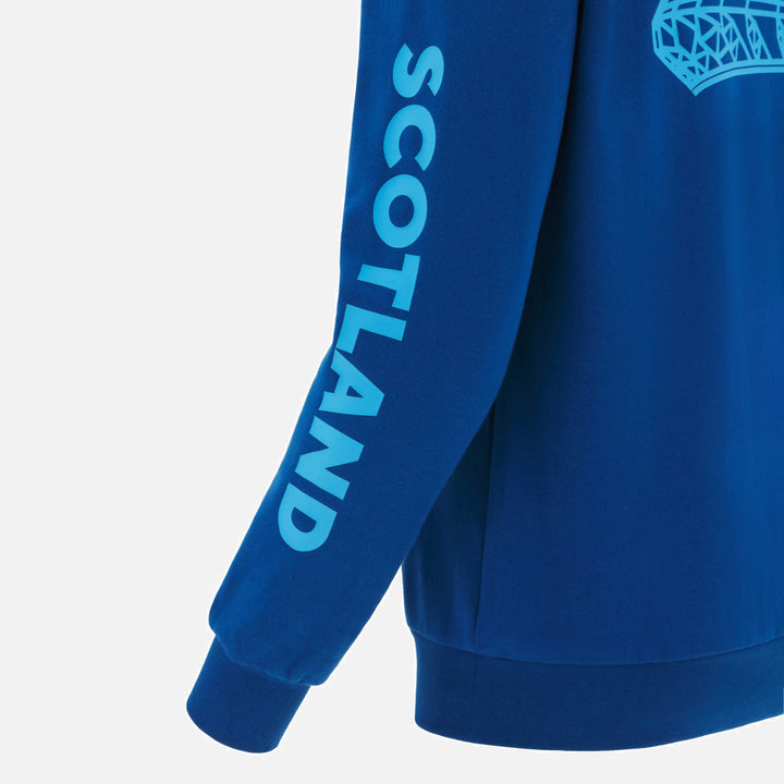 Macron Scotland Rugby 2025/26 Travel Hoodie Kids
