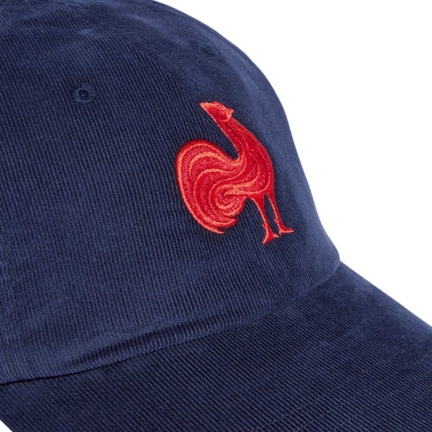 adidas FFR France Corduroy Baseball Cap