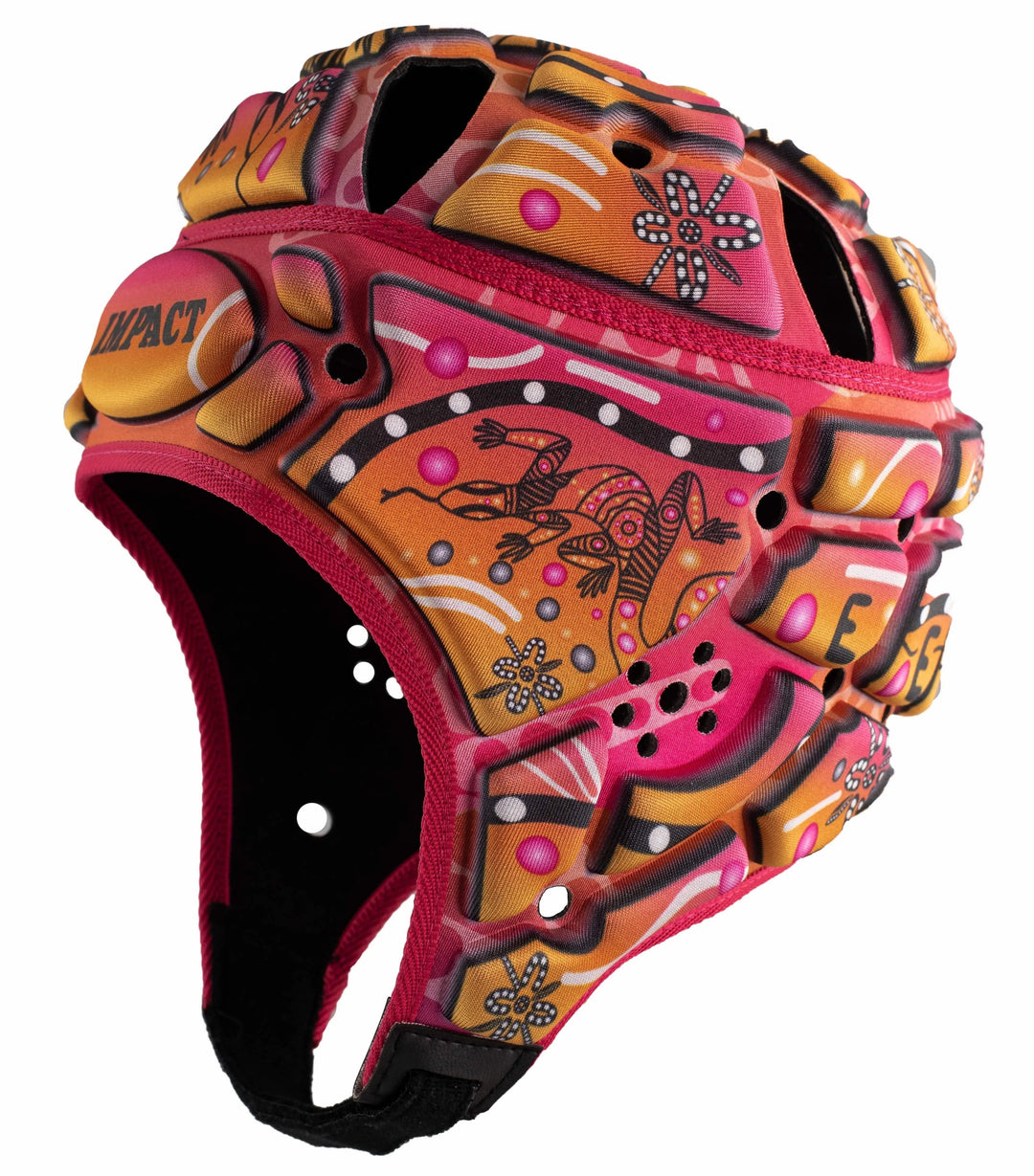 Impact Rugby Indigenous Pink Headguard