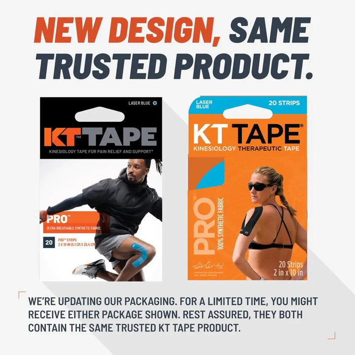 KT Tape Pro Pre-Cut (5 x 25 cm) – 20 Strips