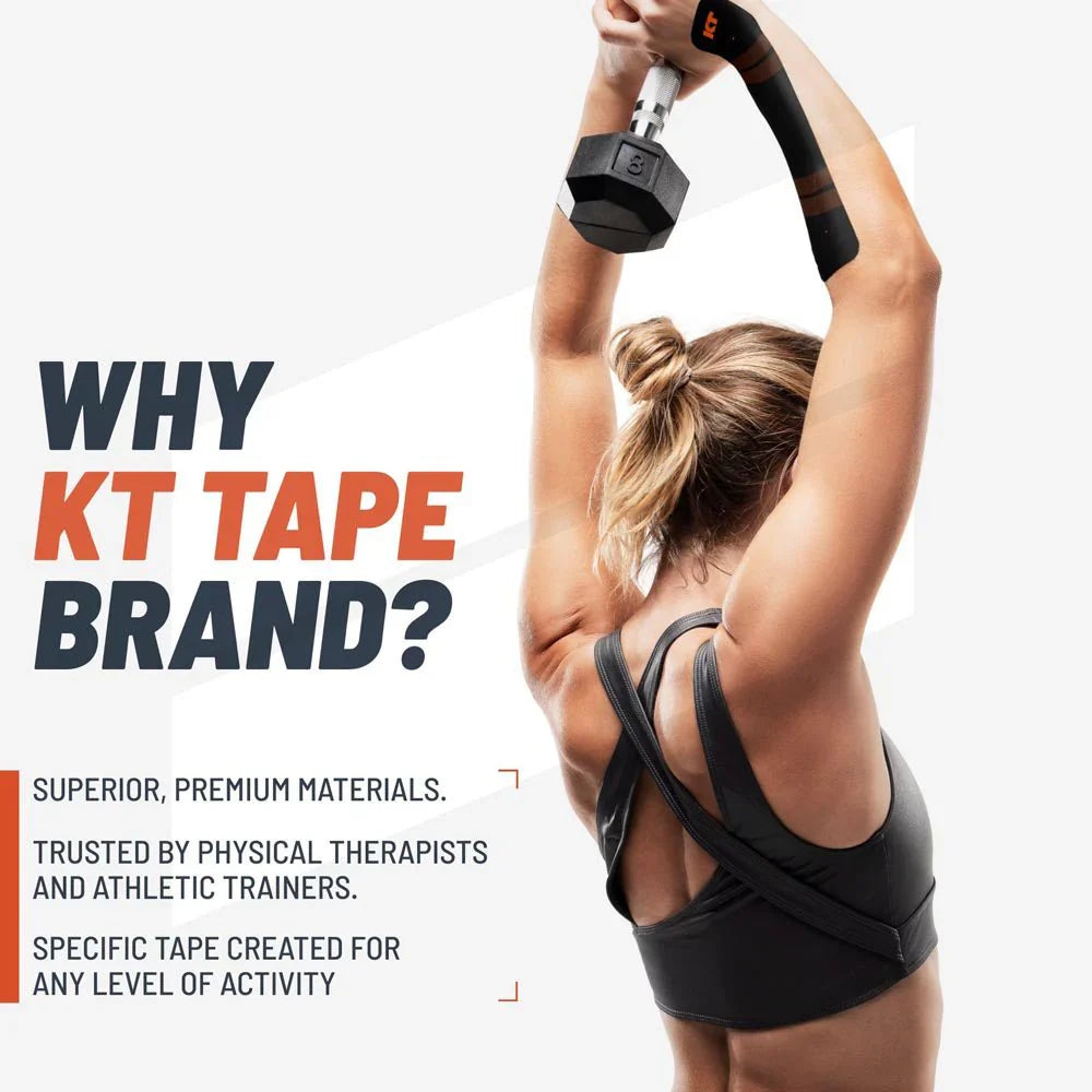 KT Tape Pro Pre-Cut (5 x 25 cm) – 20 Strips