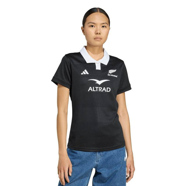 Maillot domicile réplique Adidas All Blacks 2025 Femme