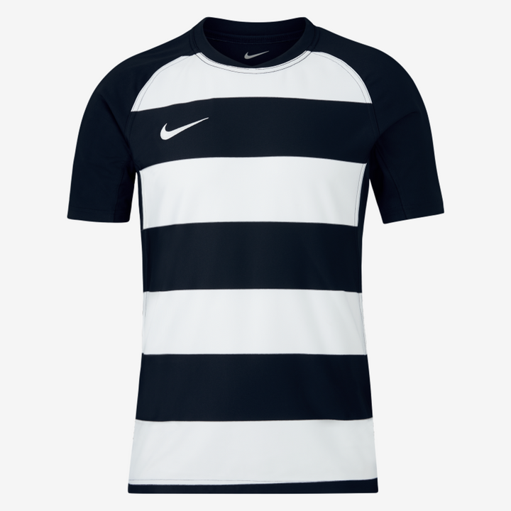 Maillot de rugby Nike Hoop pour homme, bleu marine et blanc