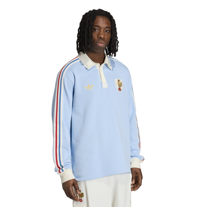 (Pre-order CLOSED) adidas France Crunch Rugby Heritage Polo Senior