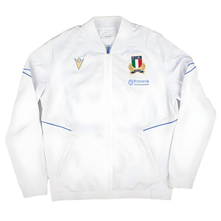 Macron Italy Rugby  Training Full Zip Top 2025/26 Senior